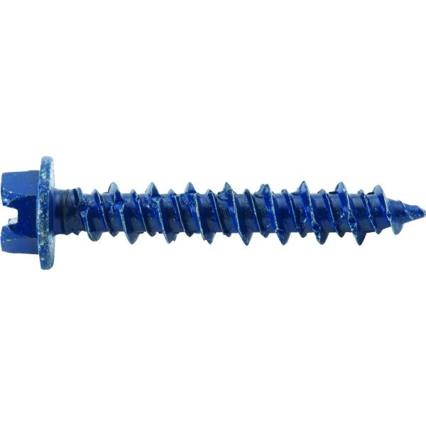 Pro-Twist Slotted Hex Washer Head 3/16 X 1-1/4" Anchor Package Of 100