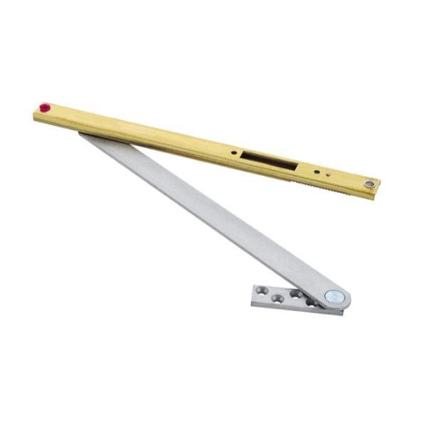 Glynn-Johnson 100 Series 23-1/6 - 27 In Concealed Heavy Duty Stop Only Door Closer (Satin Stainless Steel)