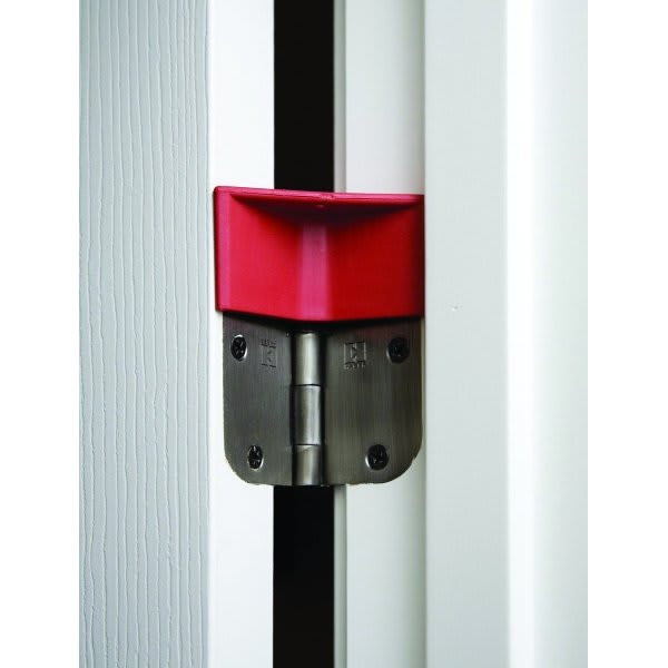 Pressto Valet Hinge Buddy Door Stop Red