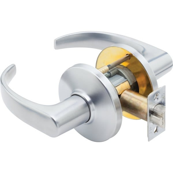 Best 9k Series Passage Curved/No Return Lever (S. Chrome)