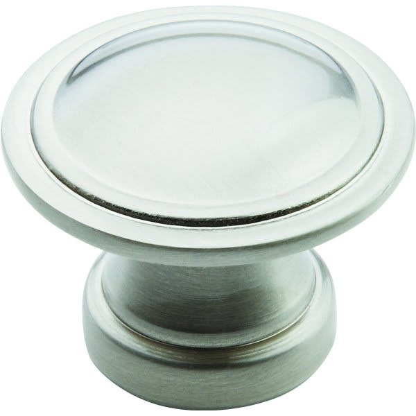 Amerock Allison 1-3/16" Knob, Satin Nickel-Package Of 25