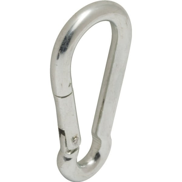 Lucky Line Steel Plated Zinc Interlocking Snap, Load-Rated 175 Lbs Package Of 2
