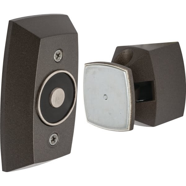 Rixson Electromagnetic Door Holder, Wall Mounted, Dark Bronze