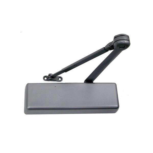 Lcn 4010 Series Lh Surface Door Closer, Hold-Open Arm, Aluminum, Sized 1-5