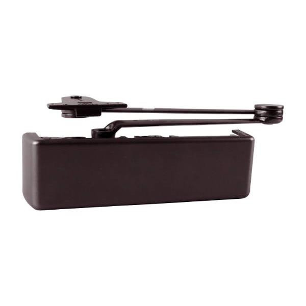 Lcn Surface Door Closer, Lh Spring Hold-Open Stop Arm, Dark Bronze/695 Finish