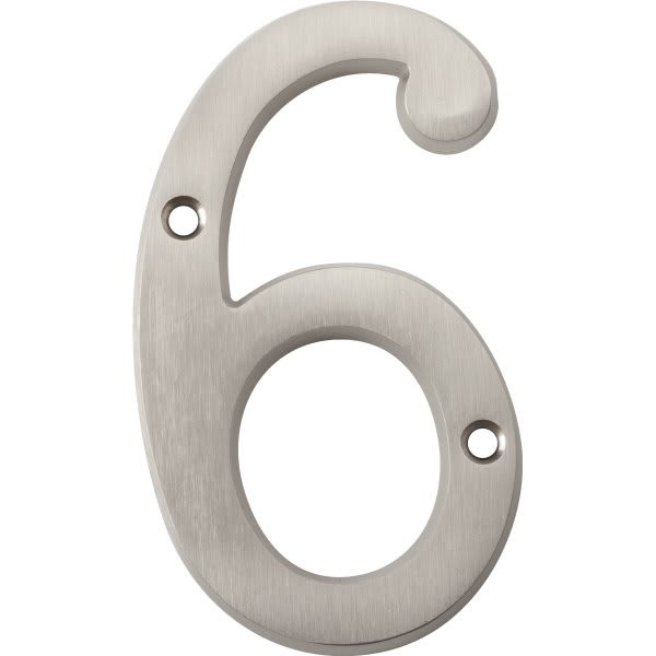 Hy-Ko 4" Satin Nickel Number 6
