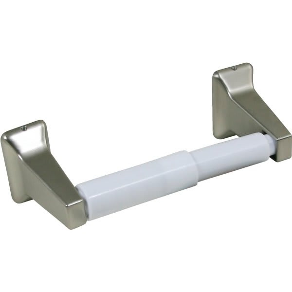 Concealed Mount Toiler Paper Holder In Satin Nickel