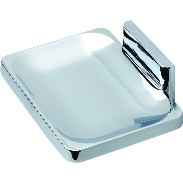 Concealed Screw Wall Mounted Soap Holder In Chrome