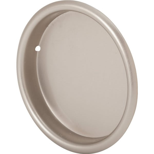 2-1/8" Wardrobe Flush Finger Pull Satin Nickel, Package Of 5