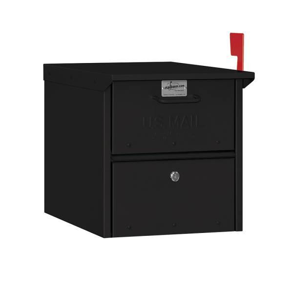 Salsbury Industries 4300 Series Roadside Mailbox  Black