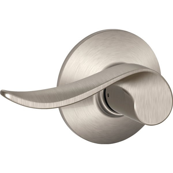 Schlage Sacramento F Series Non-Turning Right-Hand Lever (Satin Nickel)