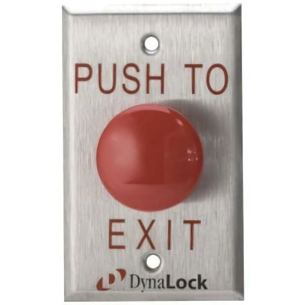 Dynalock Corp Adjust Delay Push Button 1-5/8" Diameter