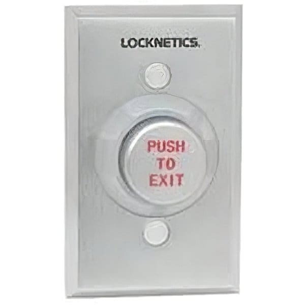 Locknetics Security Adjust Delay Push Button Extream Duty Aluminum