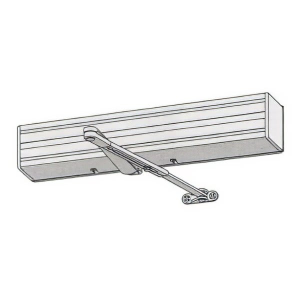 Lcn Auto Door Opener 4822 Aluminum Finish Pneumatic