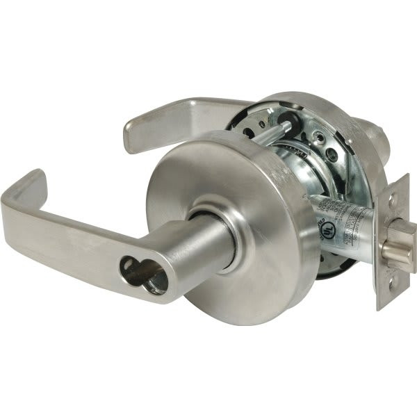 Schlage Sargent Storeroom L Rose L Lever Small Ic Construction Core Satin Chrome