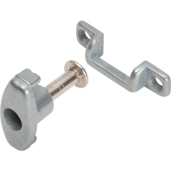 1-1/4 In Zinc Sliding Screen Door Acorn Latch (Zinc)