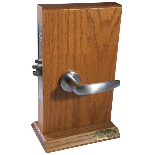 Schlage Mortise Passage Lockset 07 Lever A Rose Satin Chrome