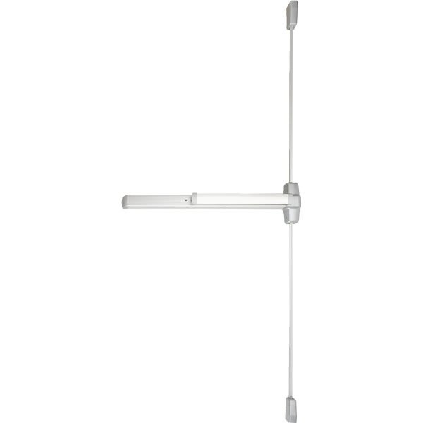 Von Duprin Surface Rod Exit Only Vertical Rod, Satin Chrome