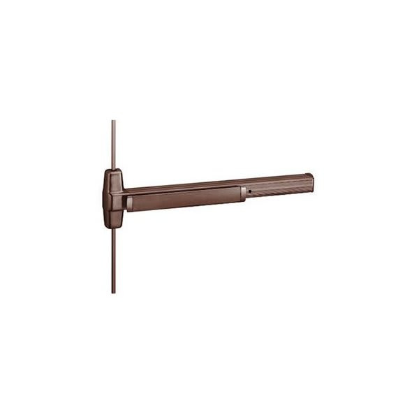 Von Duprin Surface Vertical Rod Exit Only, Dark Bronze