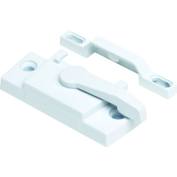 2-5/16" Window Sash Lock White, Package Of 2
