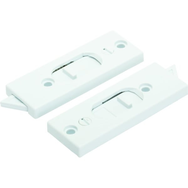 2.25 In Plastic Window Tilt Latch (4-Pack) (White)