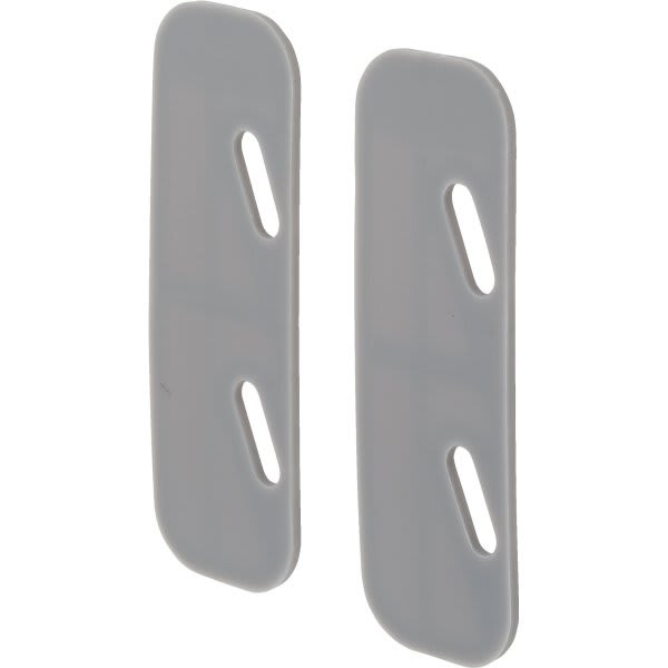 1 In Plastic Door Slide Lock Shim (100-Pack)