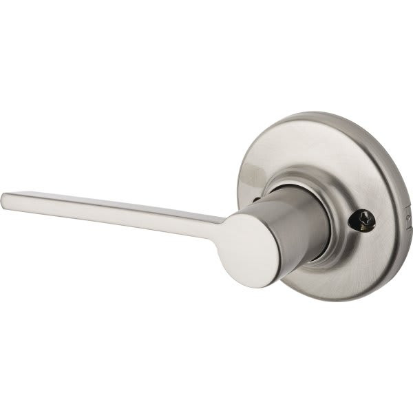 Kwikset Ladera Satin Nickel Dummy Left-Hand Door Lever