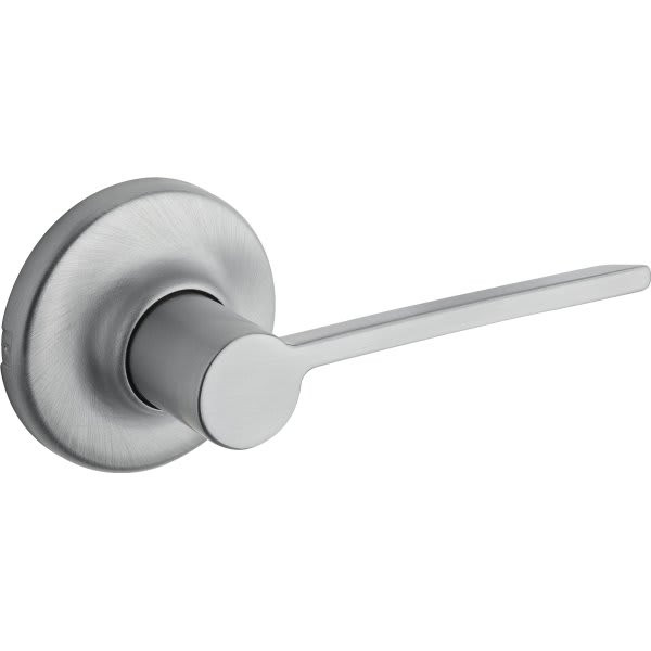 Kwikset Ladera Satin Chrome Hall/Closet Passage Door Lever