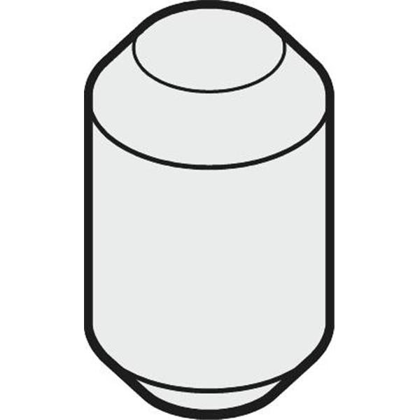 Kwikset #6 Brass Bottom Pin, 100-Pack