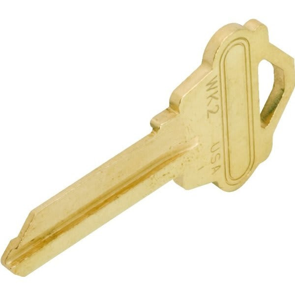 Weslock Wk2 Brass Key Blank, Box Of 50