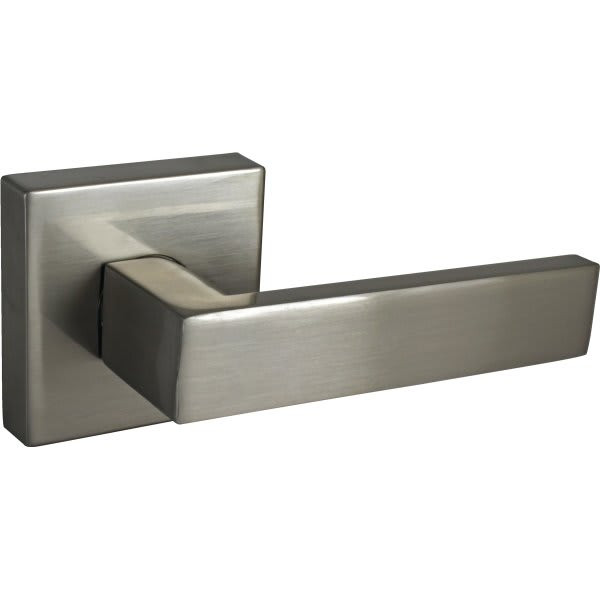 Design House Karsen Dummy Straight Lever, Satin Nickel