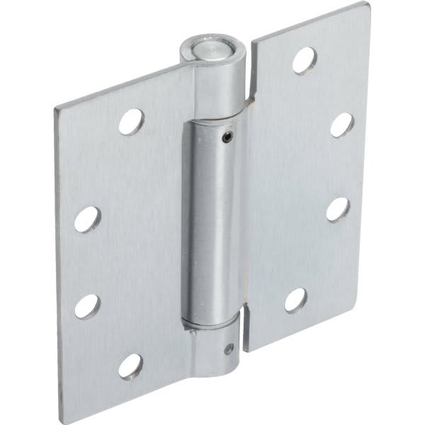 4.50" Commercial Spring Door Hinge Satin Chrome