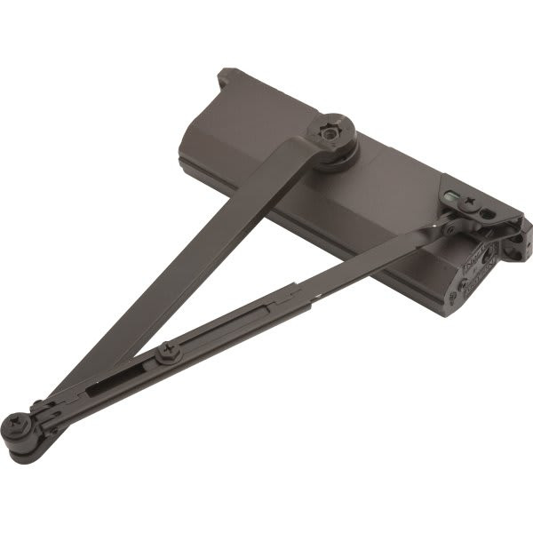 Norton Medium Duty Door Closer, Adjustable 1 To 6, Hold Open, Bronze Finish