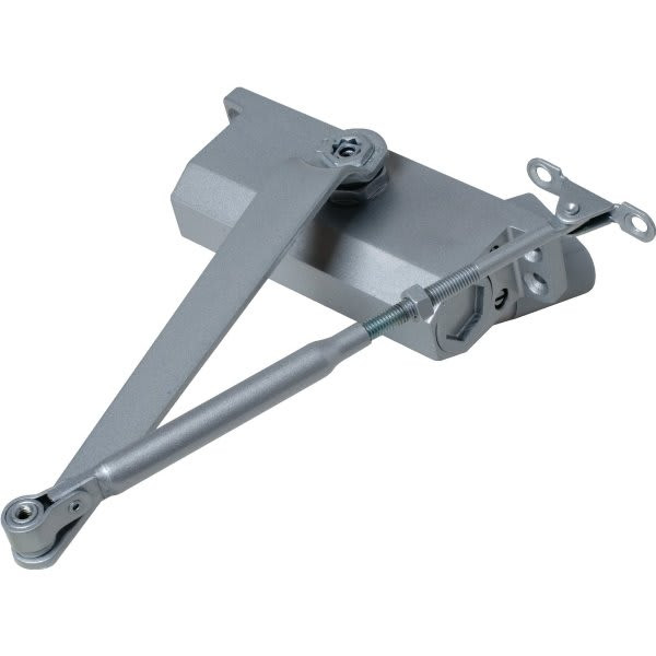 Shield Security Hydraulic Size 2 Light Commercial Door Closer Aluminum