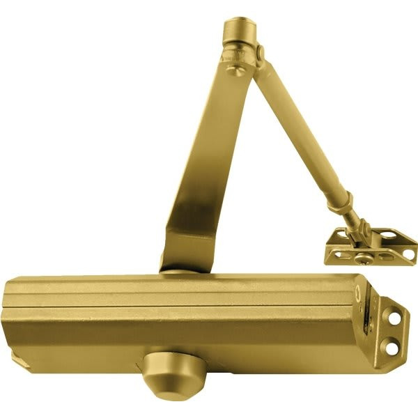 Falcon Sc61 Medium Duty Door Closer Adjustable 1-5 Dark Brass