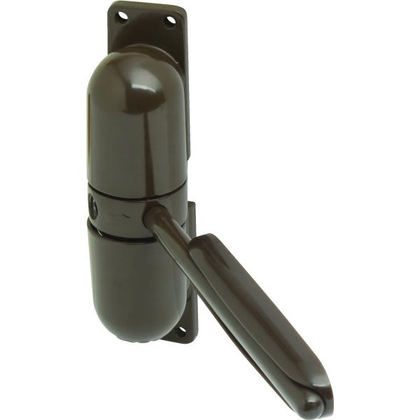 Light-Duty Mini Door Closer Brown