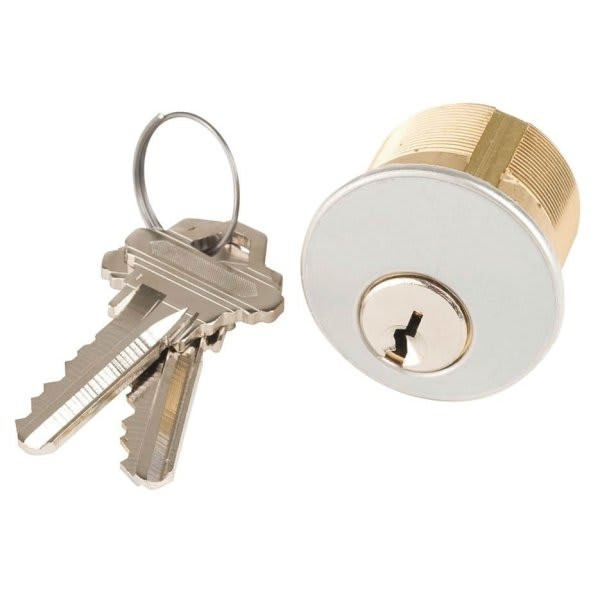 Ilco Mortise Cylinder 1 Satin Chrome Package Of 6