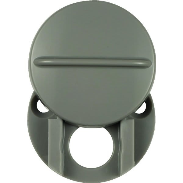 Plastic Fixed Privacy Cover (10-Bag) (Satin Gray)