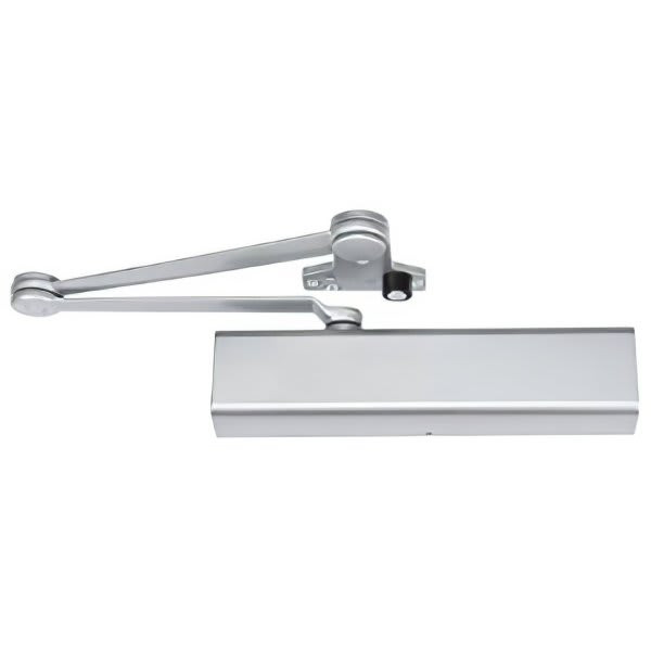 Norton 210 Series Door Closer Heavy Duty Non-Hold Open Arm, Adjustable Size 1-6