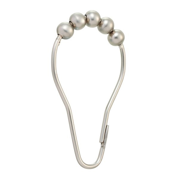 Moen Moen Brushed Nickel Shower Curtain Rings