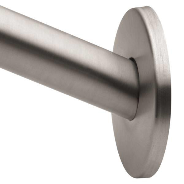 Moen 5' Brushed Nickel Curved Shower Rod Only