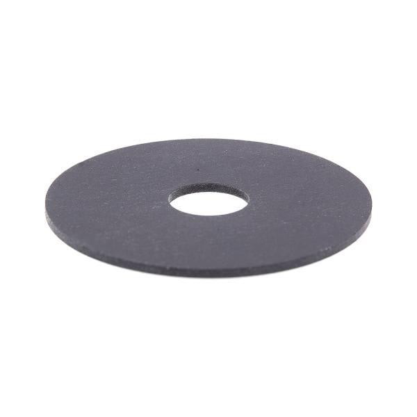 Fender Washers, 2 In. Od, Blk Neoprene, Package Of 10