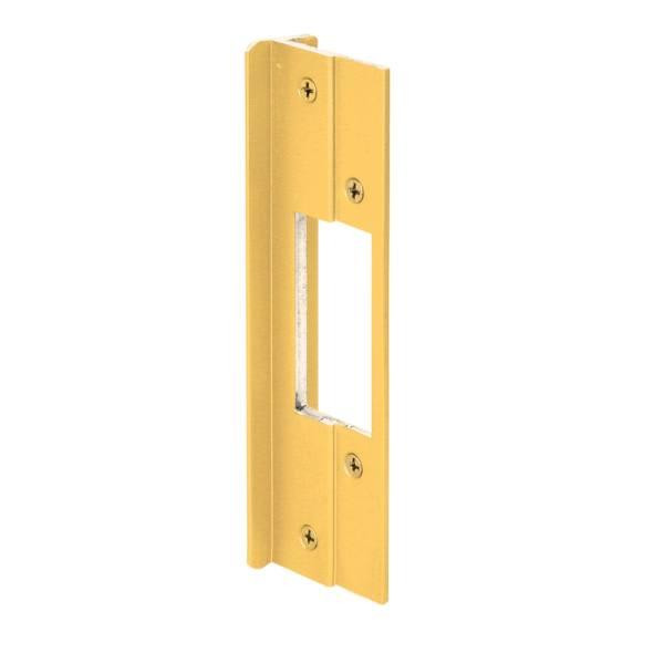 Defender Sec Gold Anodized Latch Bolt Guard Plate