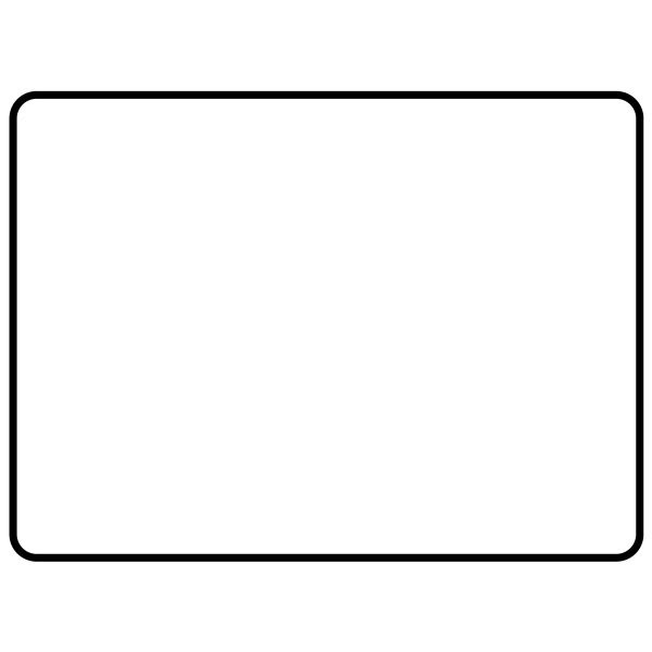Custom Aluminum Sign, Non-Reflective, 24 X 18