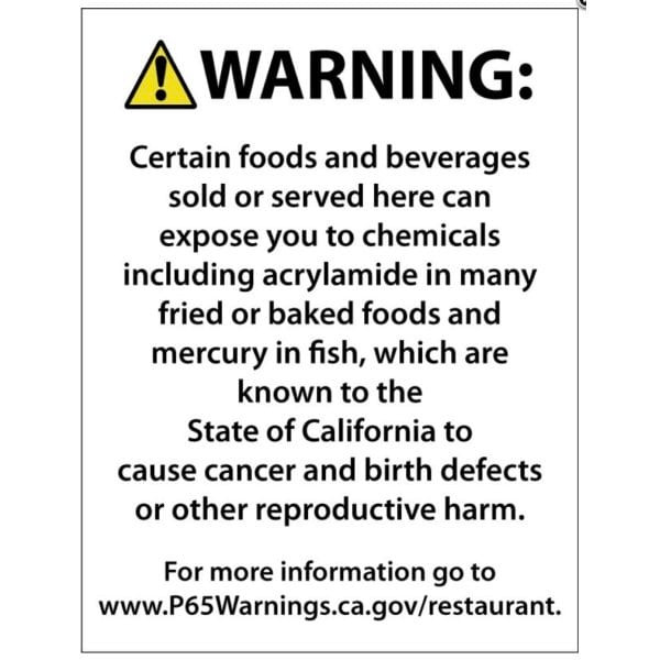 Spindle Prop 65 Plastics & Vinyl Entrance