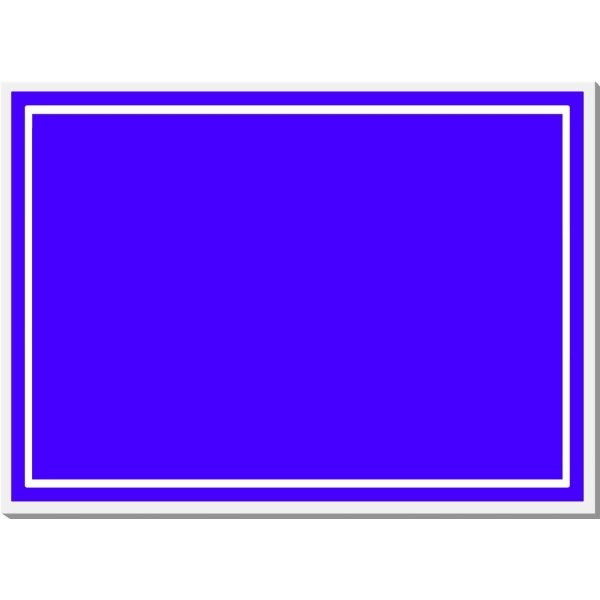 Custom Economy Horizontal Sign, Non-Reflective, 22 X 16