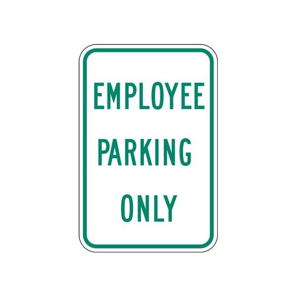 Sign "Employee Parking Only"