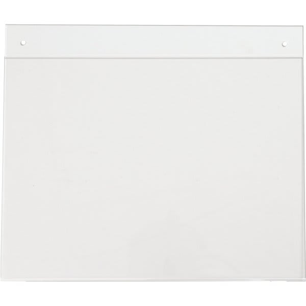 Brady Sign Holder 9 X 12 9 In H X 12 In W Acrylic Clear