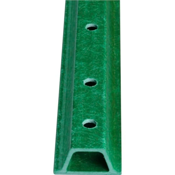 Tuff'N Lite 8 Ft. Composite U-Channel Sign Post (Green) (10-Pack)