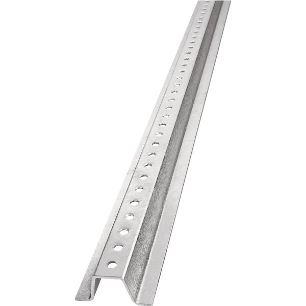 Steel Sign Post, Galvanized, 8' Height